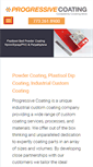Mobile Screenshot of progressive-coating.com